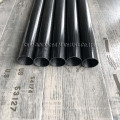 Tube pur de poteau de vide de gouttière de tube de caron de 100% / tube de fibre de carbone pour l&#39;industrie de nettoyage de gouttière